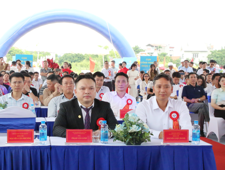 Bắc Ninh: Khởi công Cụm công nghiệp Ngọc Châu